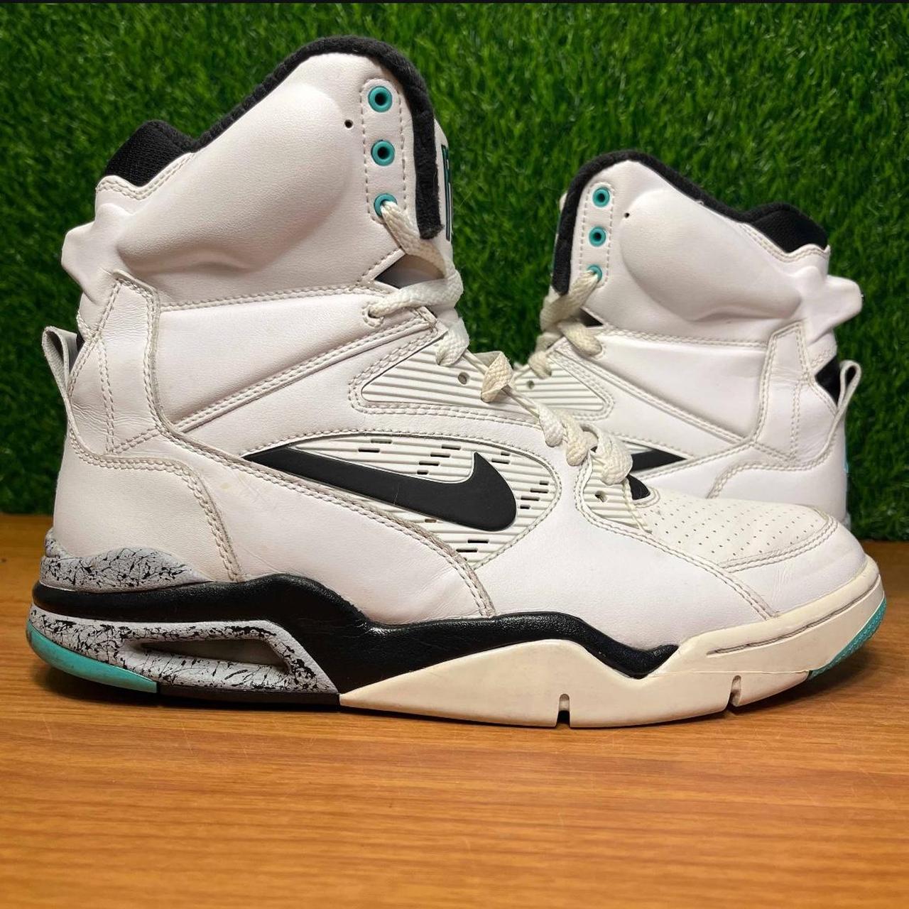 Nike Air Command Force Hyper Jade White Teal Black. Depop