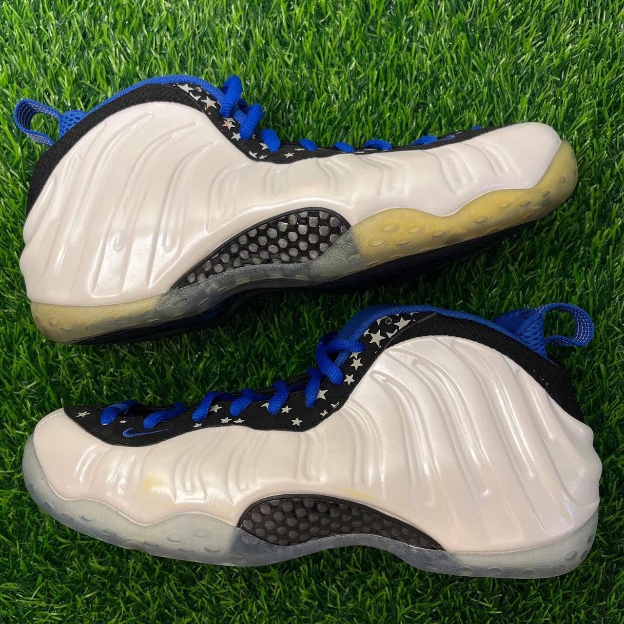 Nike Air Foamposite One Shooting Stars White Black. Depop