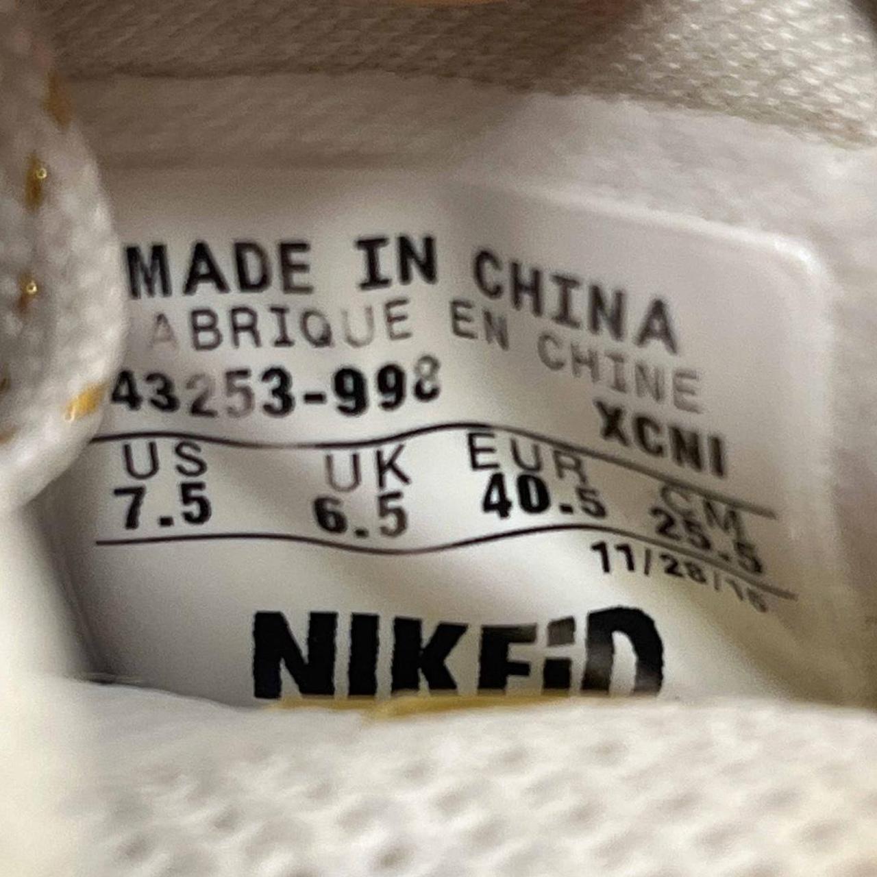なー② Nike Kyrie 2 iD ID White Gold Men's Size 7.5 | Depop