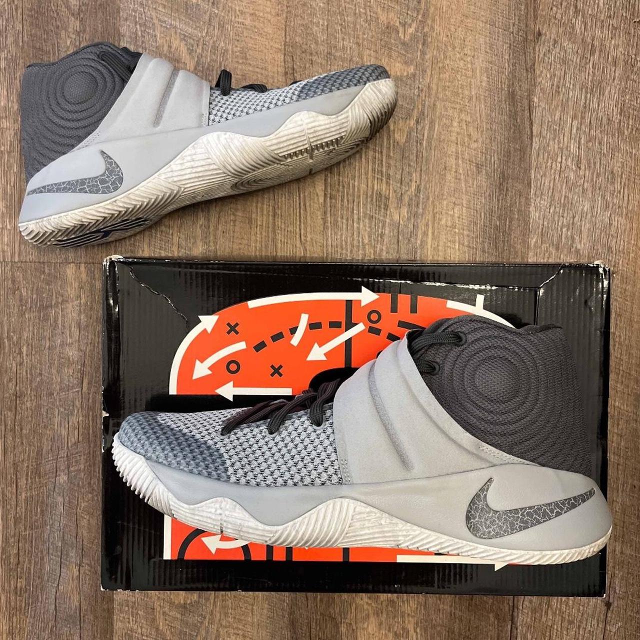 Nike kyrie 2 grey best sale