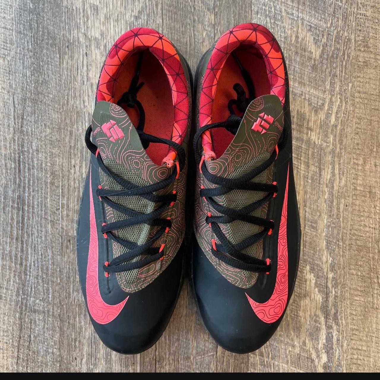 Youth Sz 1 Black Nike KD 6 Meteorology Basketball hotsell Shoes