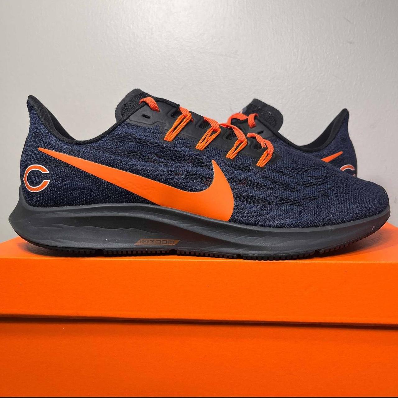 Nike Air Zoom Pegasus 36 Chicago Bears Navy Blue. Depop