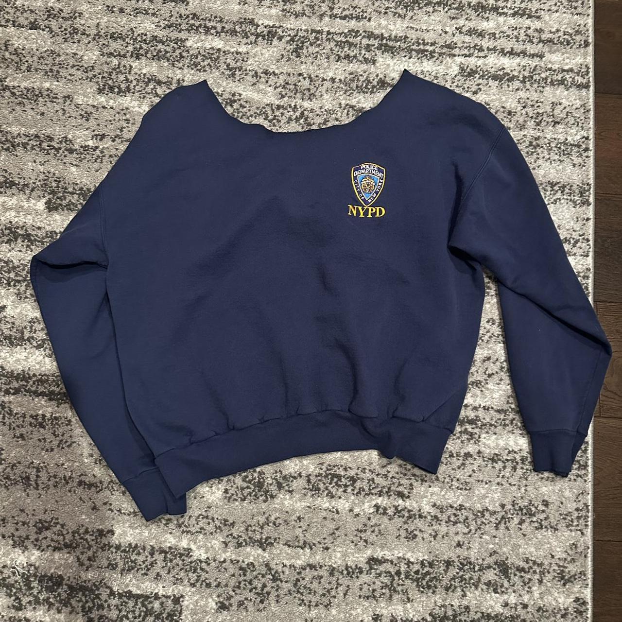 Nypd crewneck sweatshirt hot sale