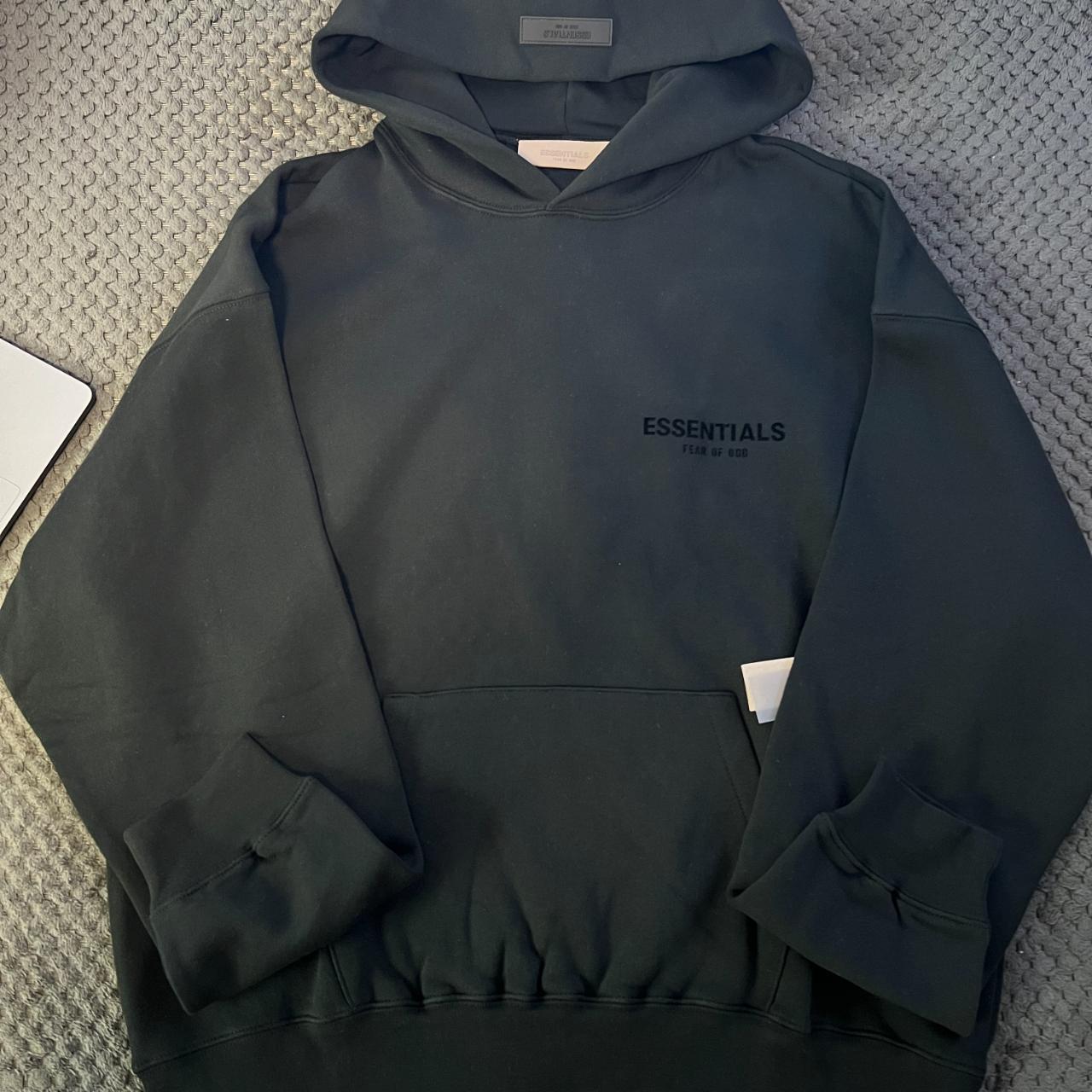 Fear of God Essentials black Hoodie SS22 Size sale Medium