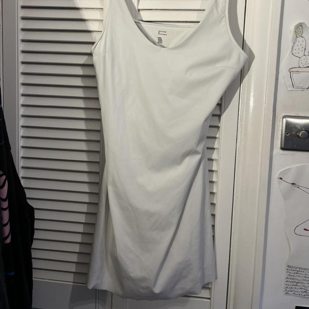 Hollister Co. Women's White Dress | Depop