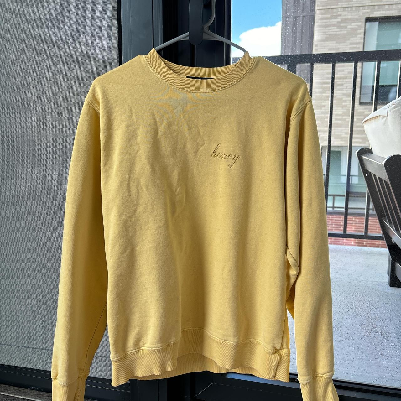 Honey Brandy Melville crewneck. Few little stains. Depop