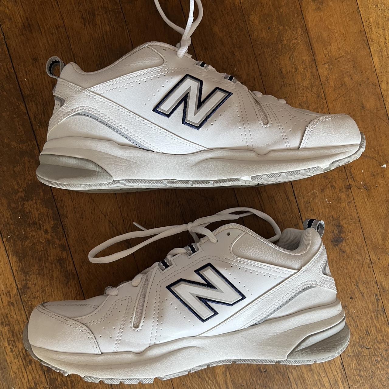 New Balance Women's White and Blue Trainers