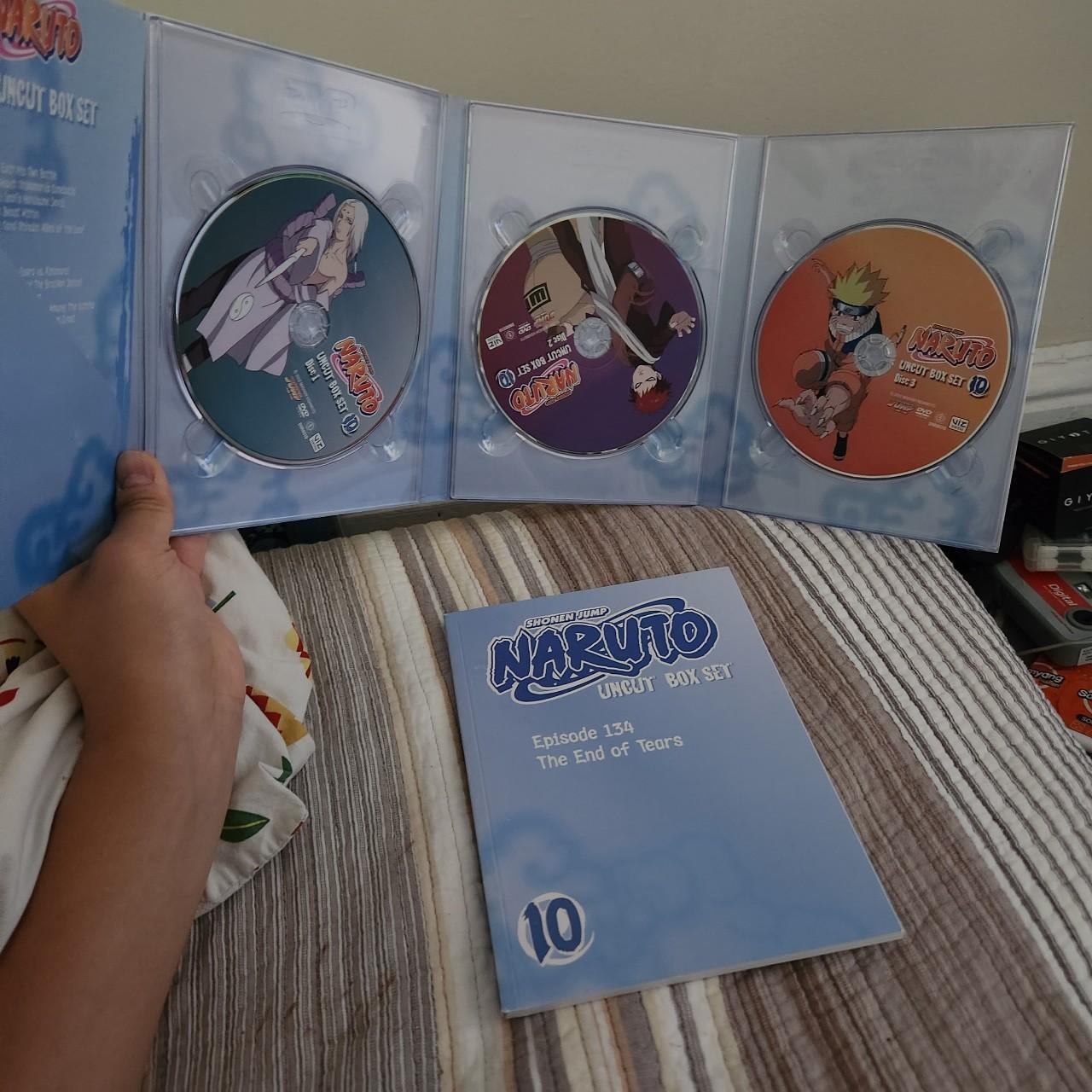 Shonen Jump Naruto Uncut DVD Anime Box Set 10. In... - Depop