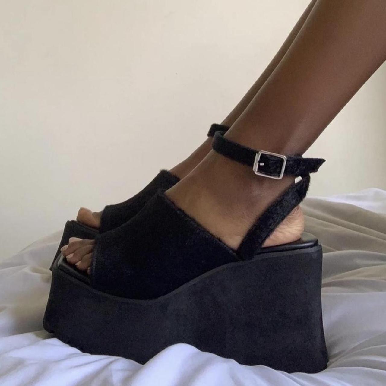 Dolls Kill Delia’s platform sandals, like new... Depop