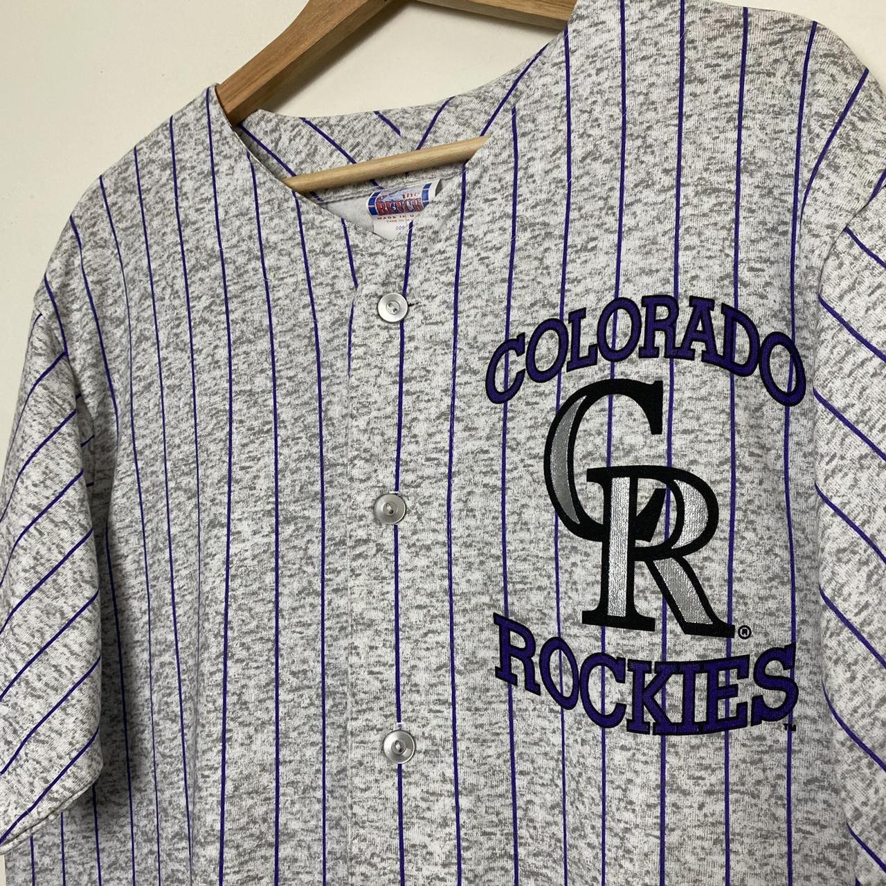 1990s Vintage Colorado Rockies Jersey Tee – New Geezer