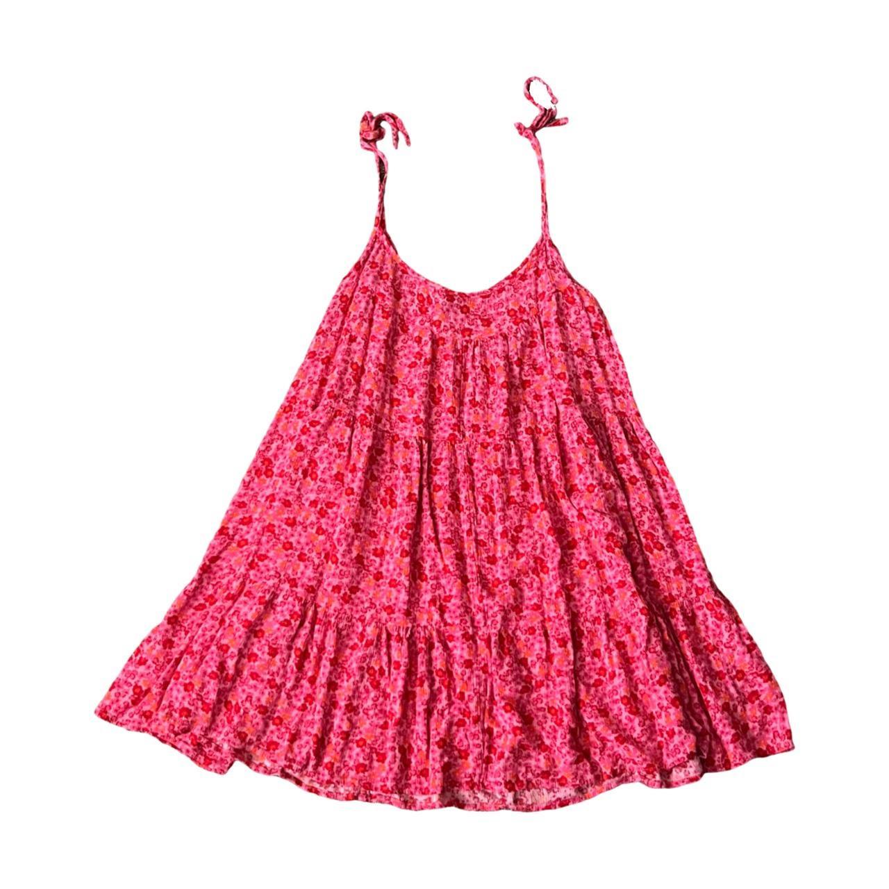 Pink Sun Dress - brand is wild fable - dress is a... - Depop