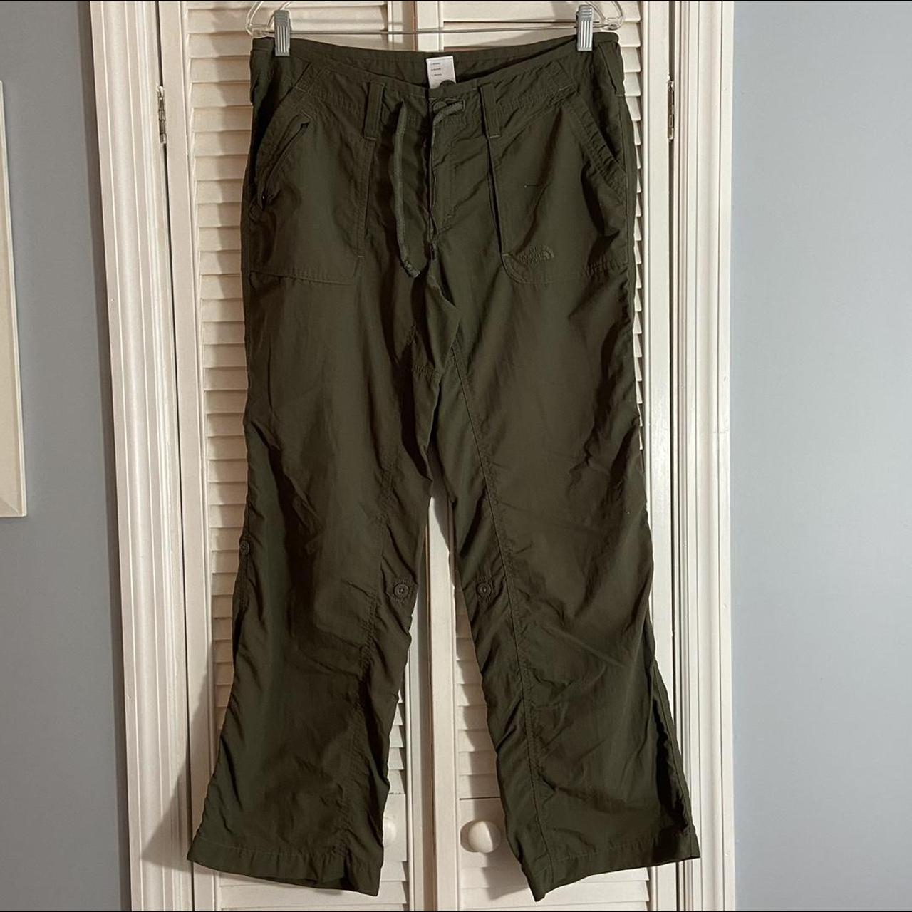 The North Face Women's Green Trousers | Depop