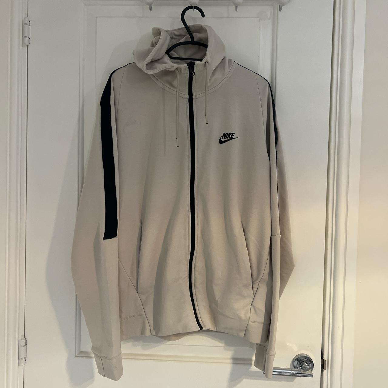 cream nike top