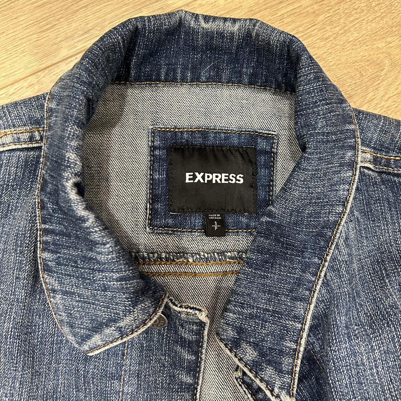 express jean jacket mens small Depop