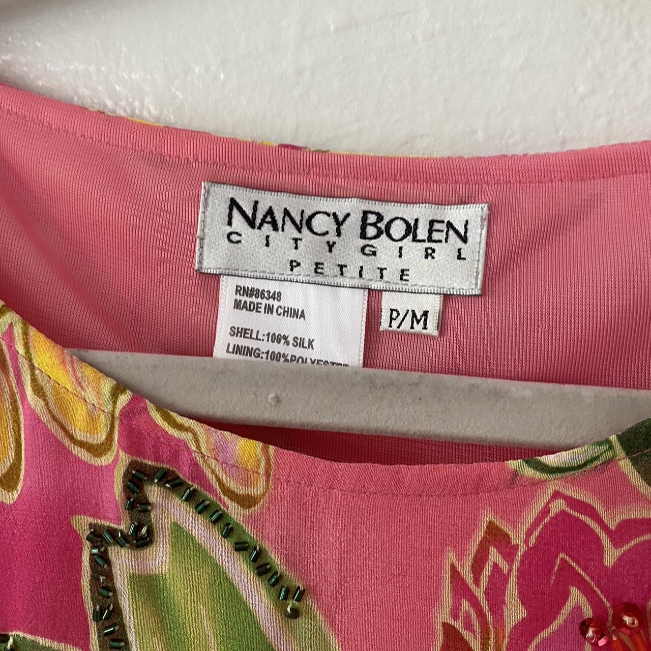 Nancy Bolen silk skirt medium