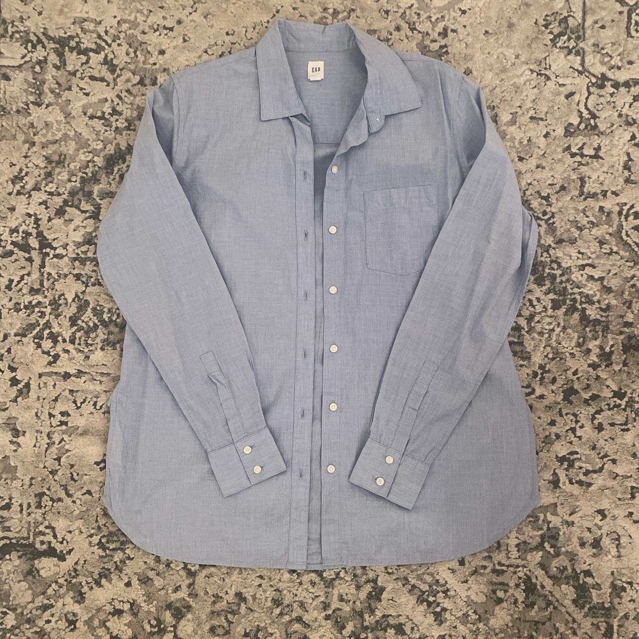 Gap button down shirt. Can definitely be dressed up... - Depop