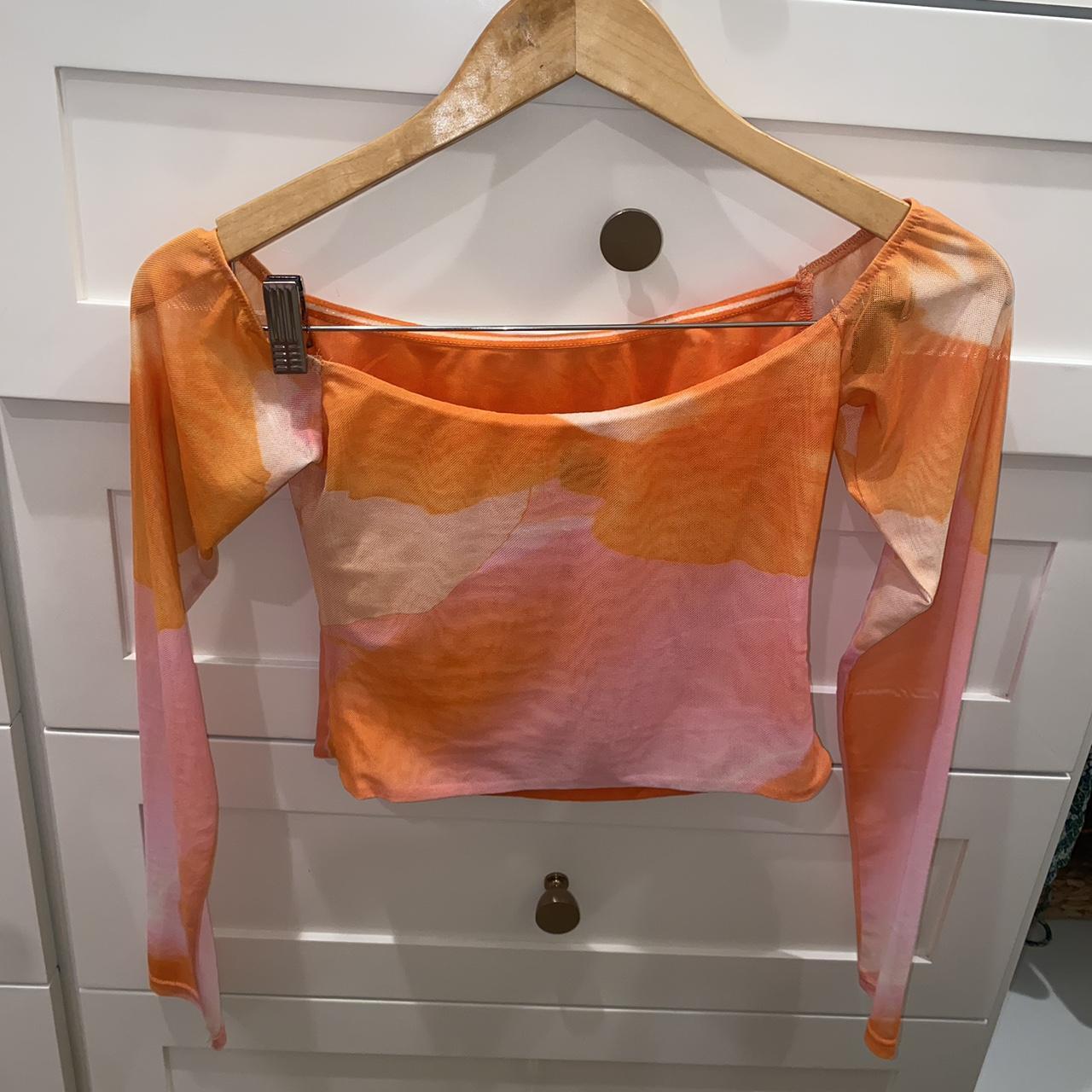 TIGER MIST sheer top So cute on 💗🧡 - Depop