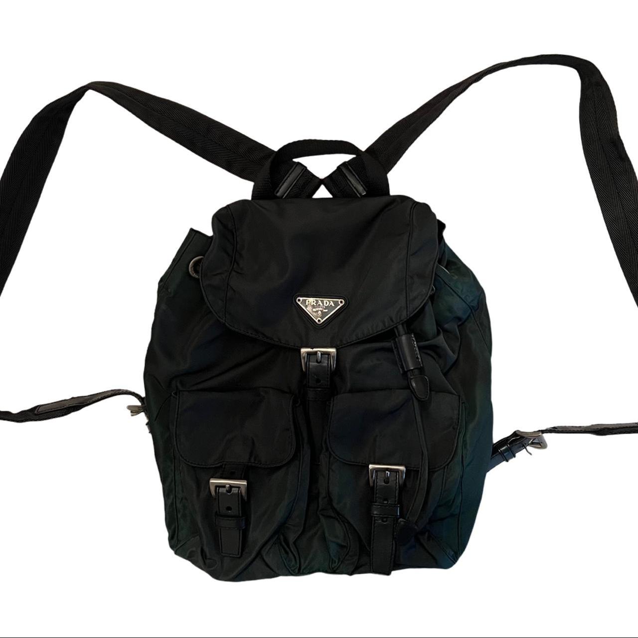 Prada Forest/Military Green Rucksack Authentic this... Depop