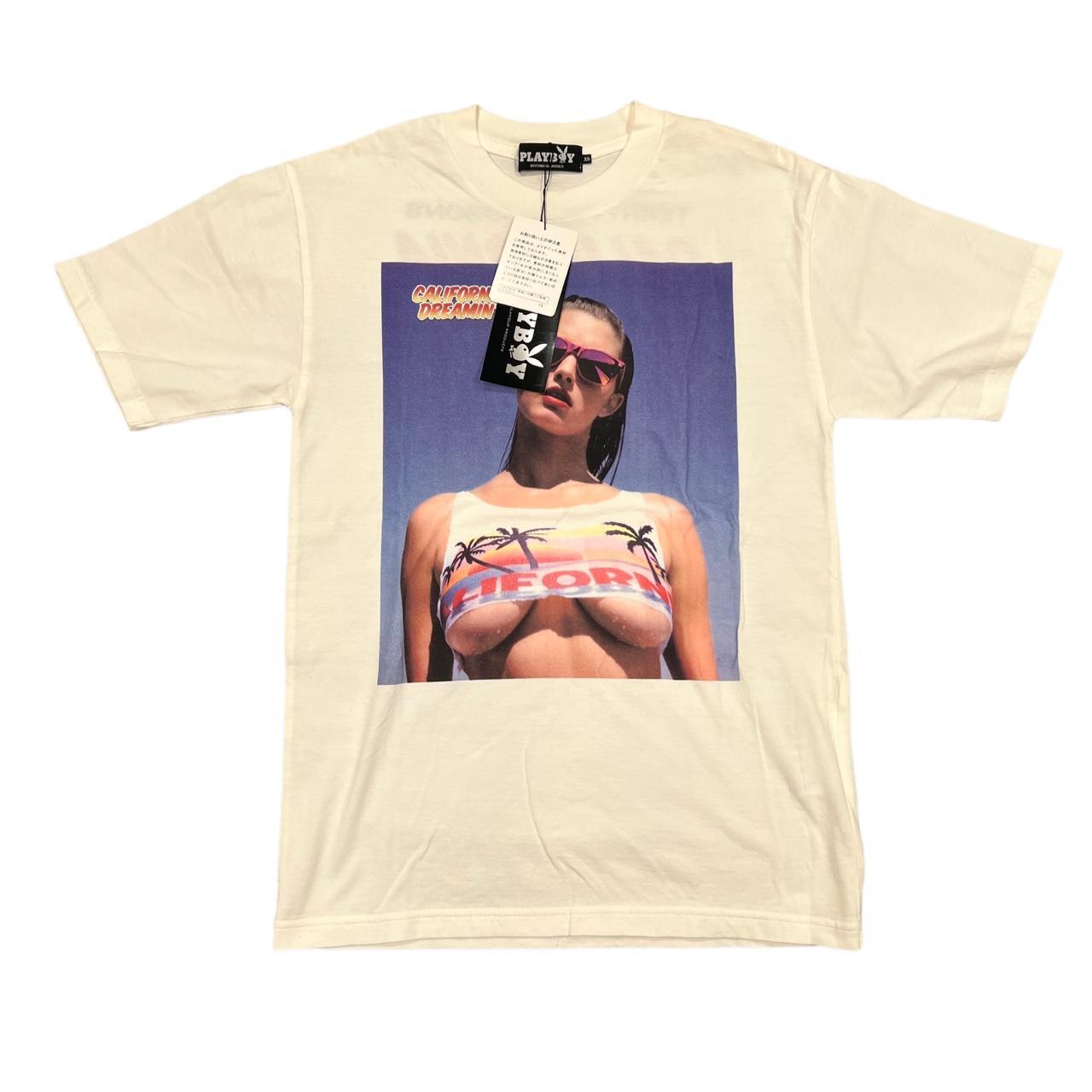 Hysteric Glamour x Playboy White XS Tee “California