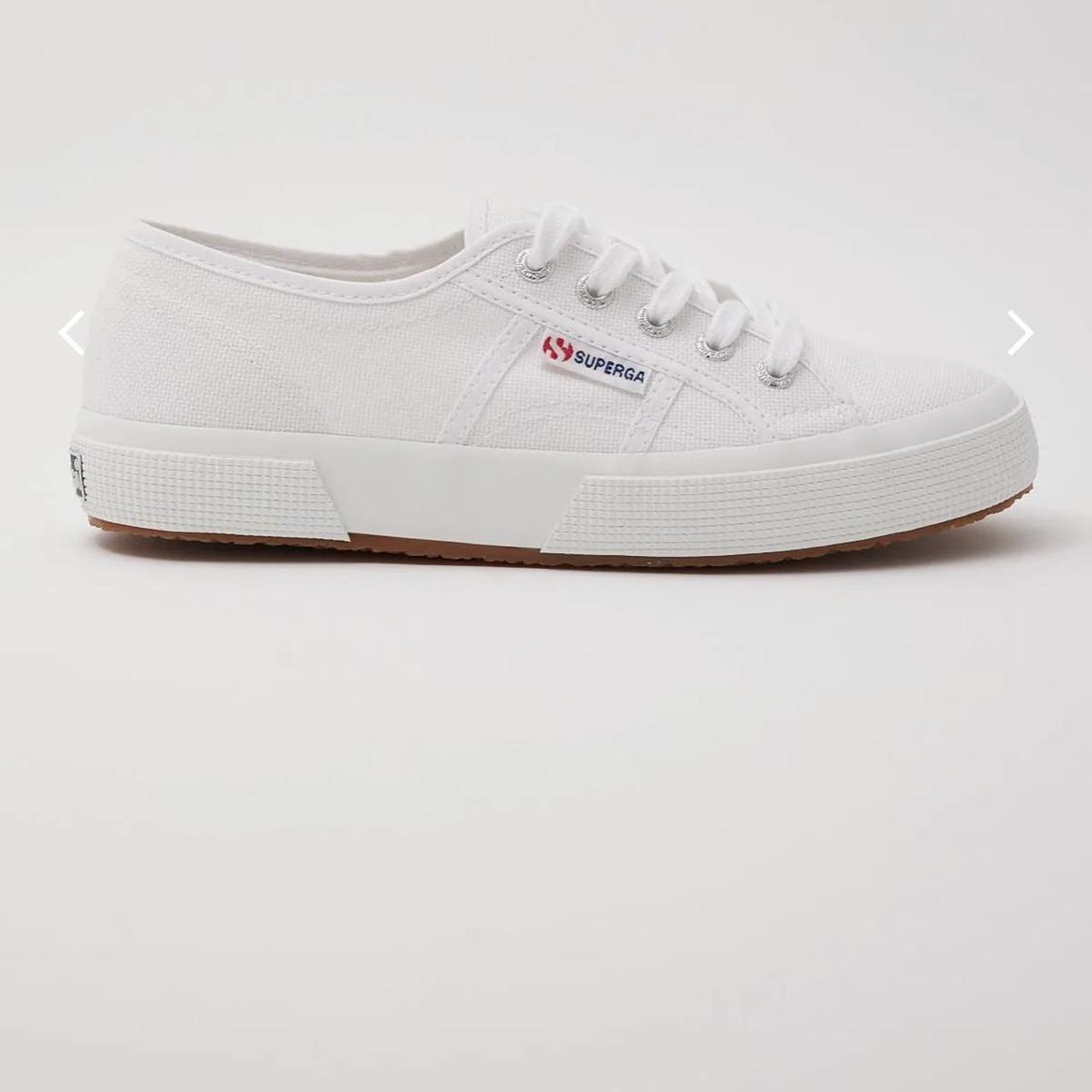 Superga 2750 white size 39, RRP $119 (actual photo... - Depop