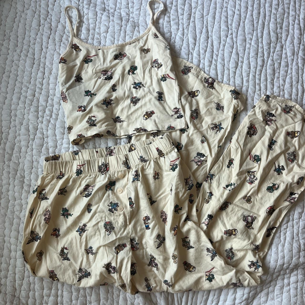 Brandy Melville animal pj pants set Nwt Send... Depop