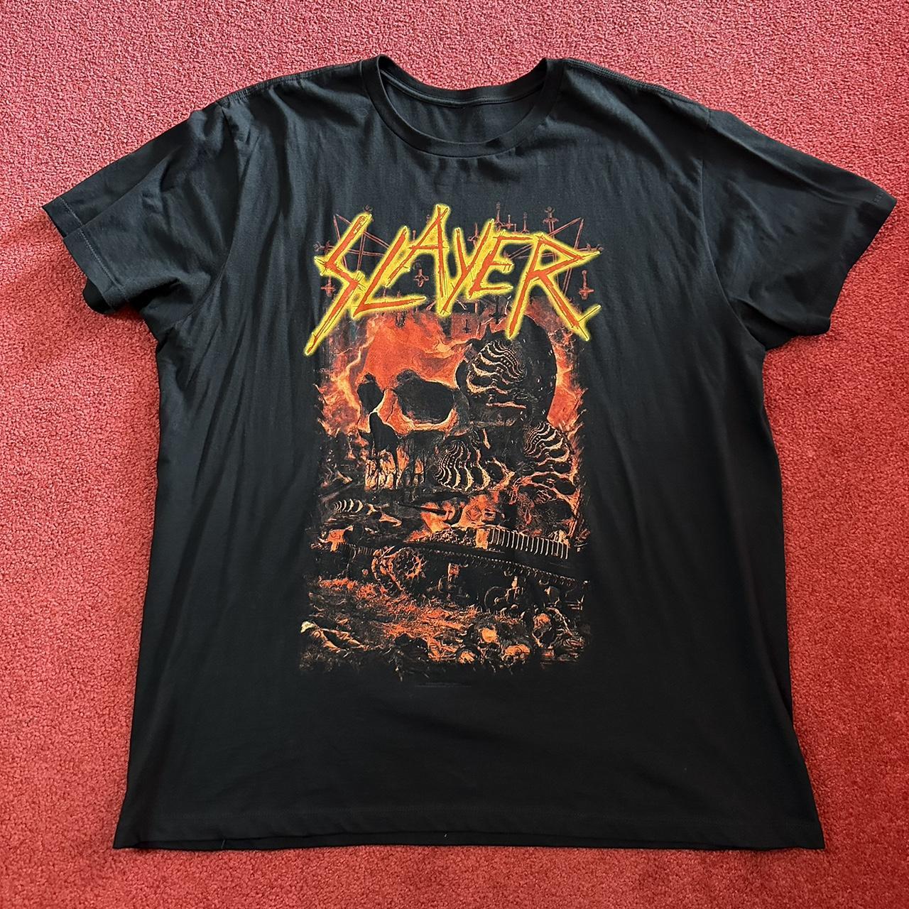 Slayer Final World tour t shirt, size 2XL. Shirt... - Depop