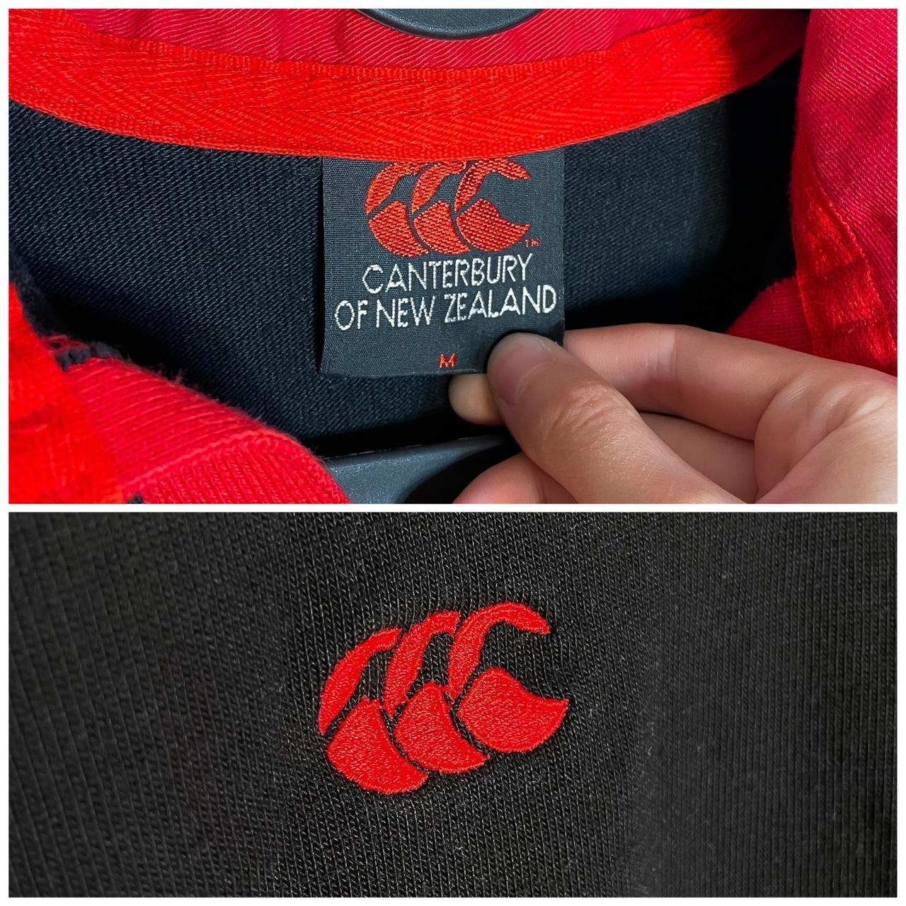 Canterbury Men's Black and Red Shirt (4)
