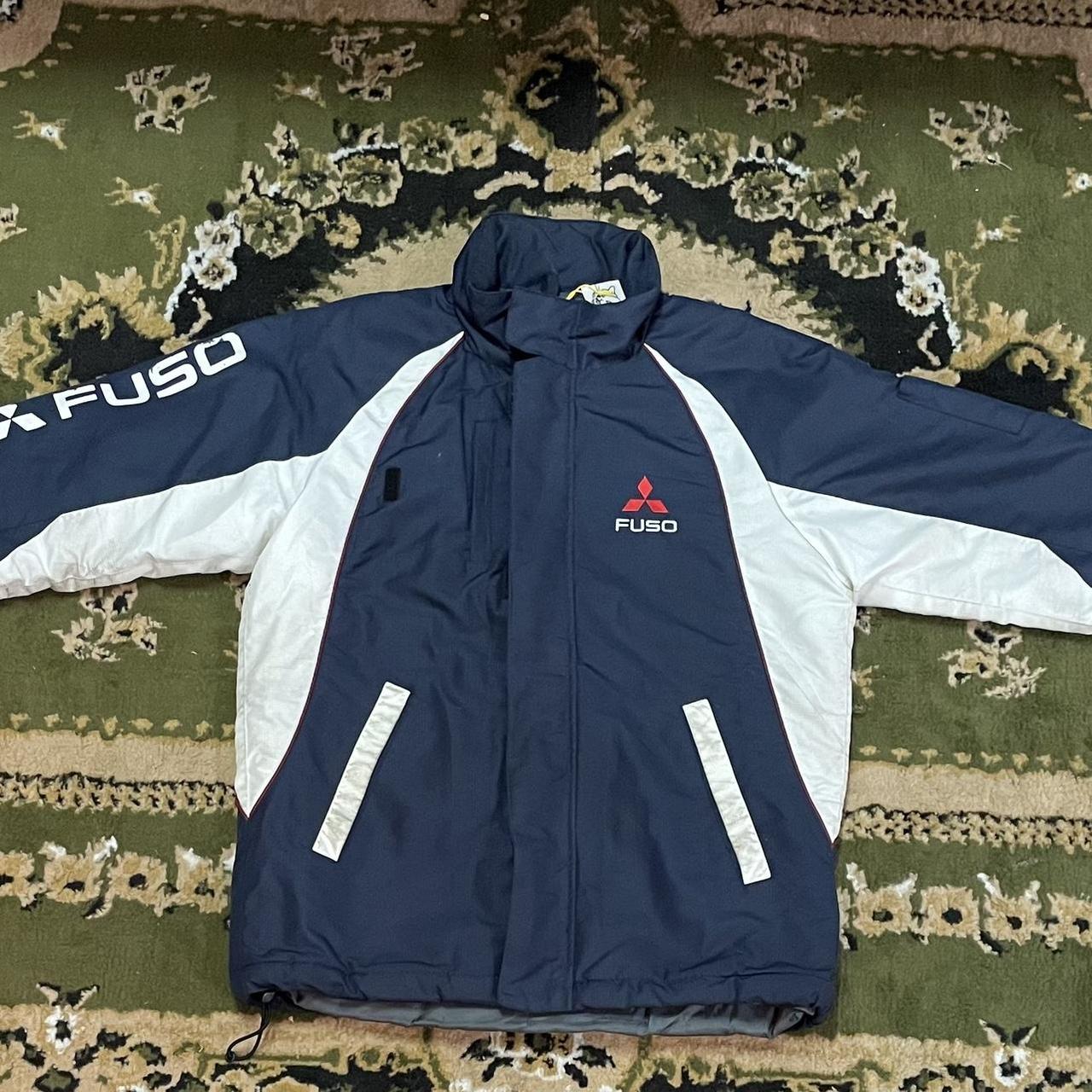 Mitsubishi Fuso jacket. Size medium. Has stains in... - Depop