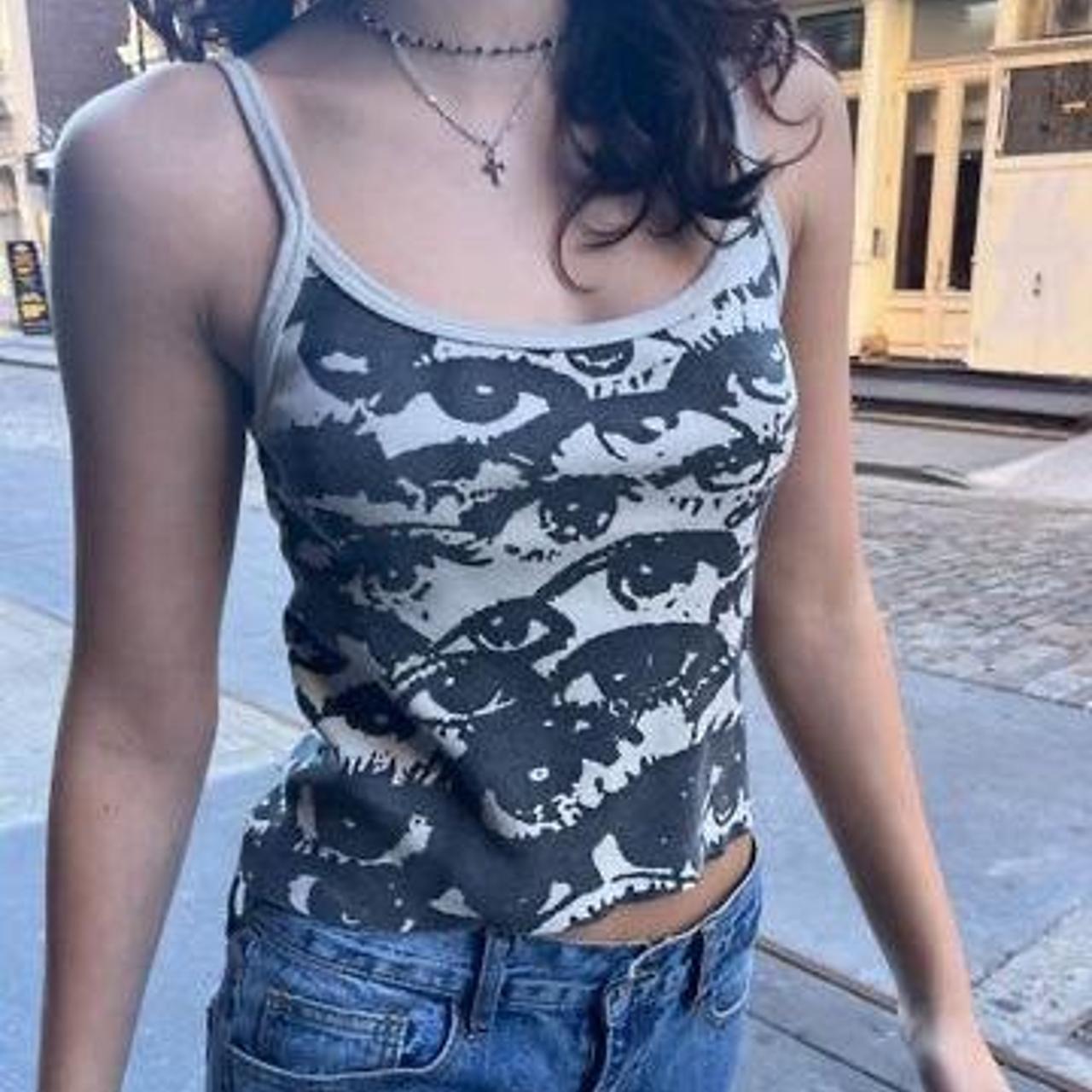 Iconic brandy eye tank top Good condition Size 8... Depop