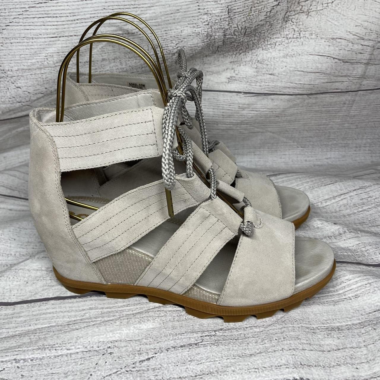 Joanie ii strap online wedge sandal