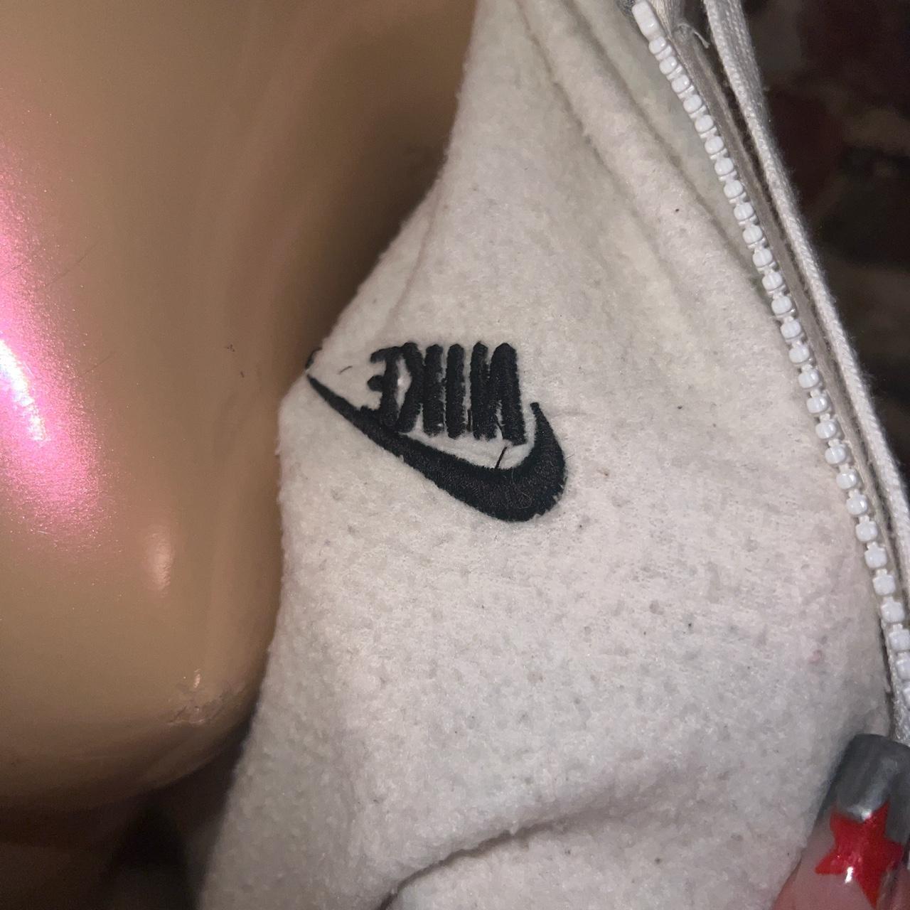 Nike Heather Grey Zip Up Hoodie 🪩Very light, warm... - Depop