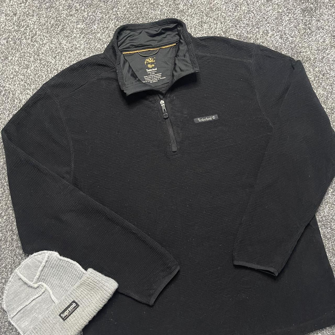 Timberland Men's Black Jumper | Depop