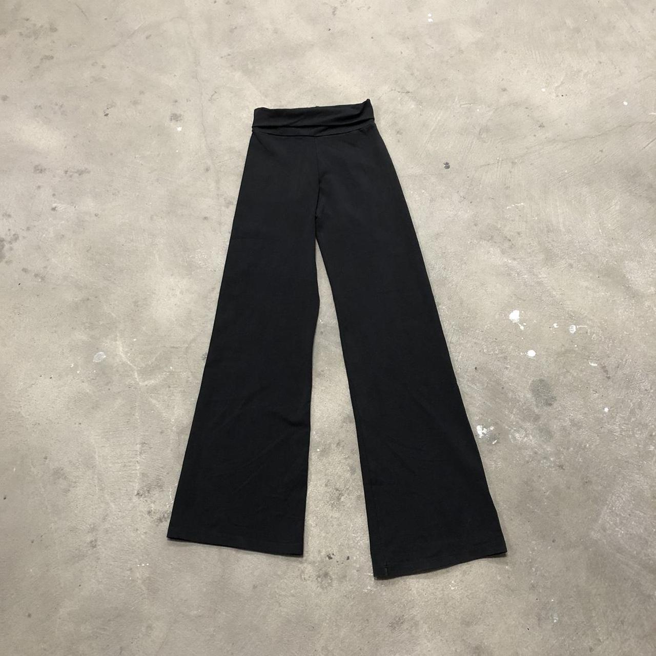 LAAF20 - OFF BLACK GARMENT DYE YOGA... - Depop