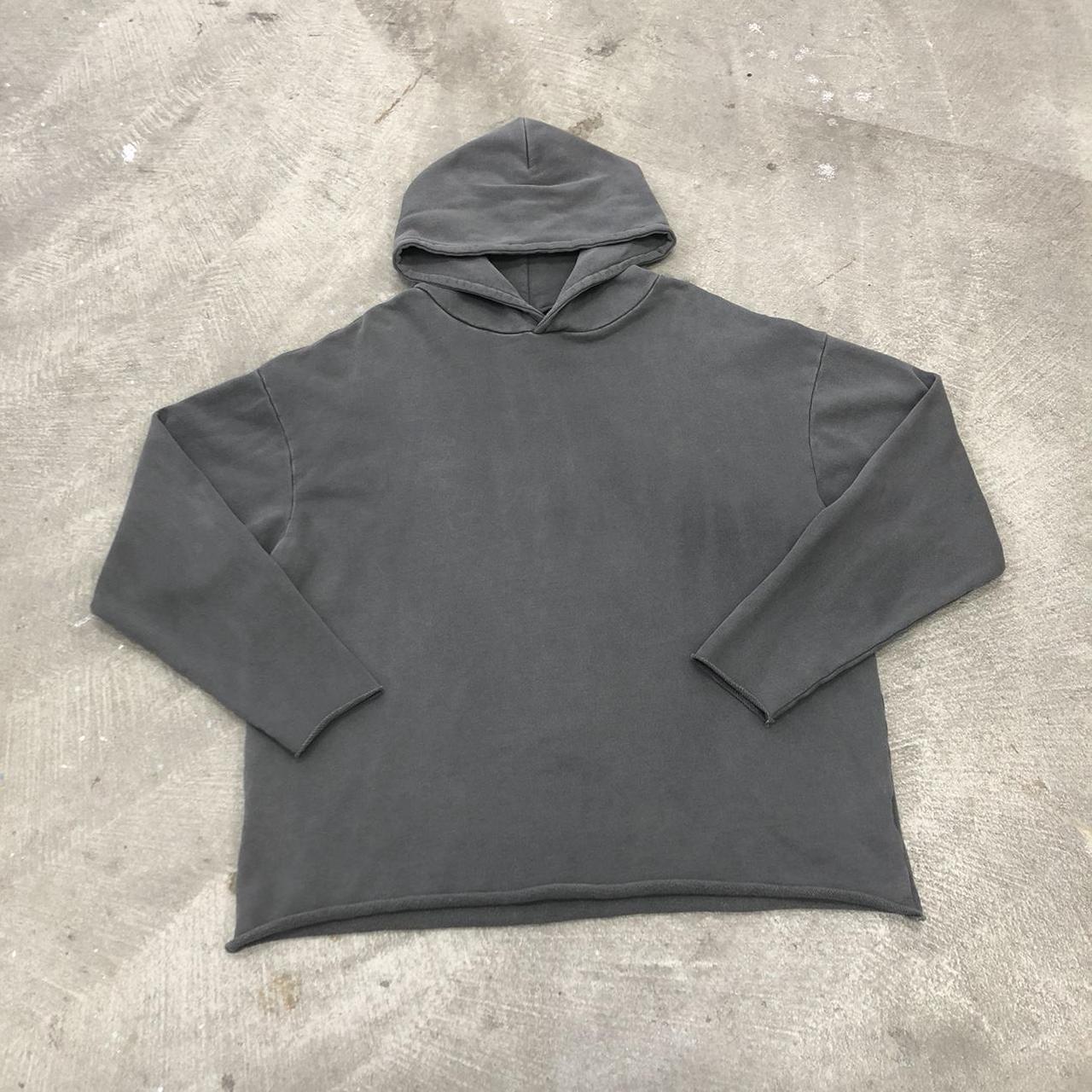 Men's Black and Grey Hoodie | Depop