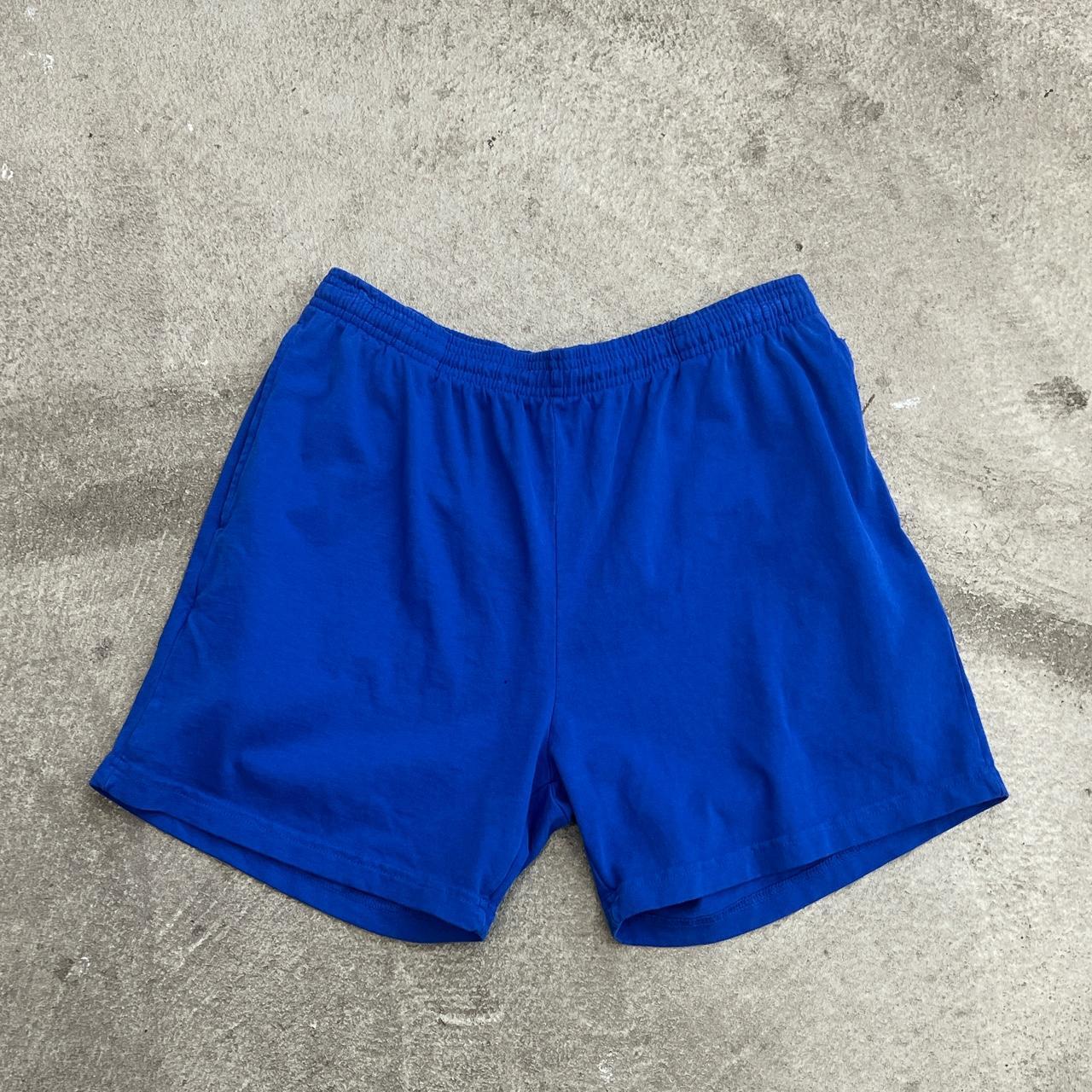 LAA1045 - CERULEAN BLUE GARMENT DYED GYM... - Depop