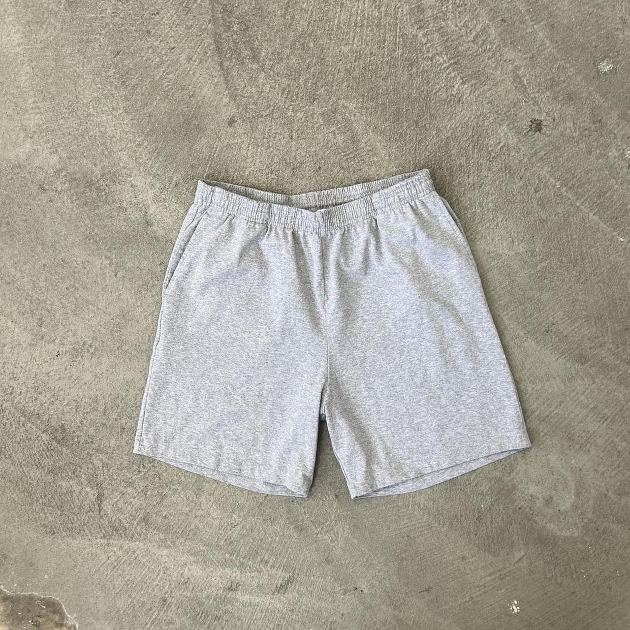 Men's Grey and White Shorts | Depop