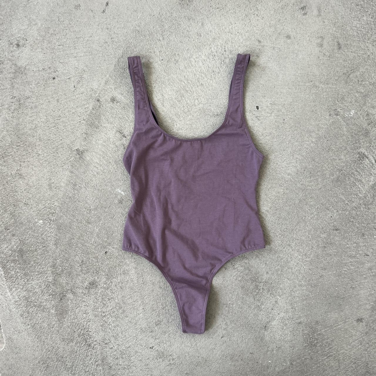 Women's Purple Bodysuit | Depop