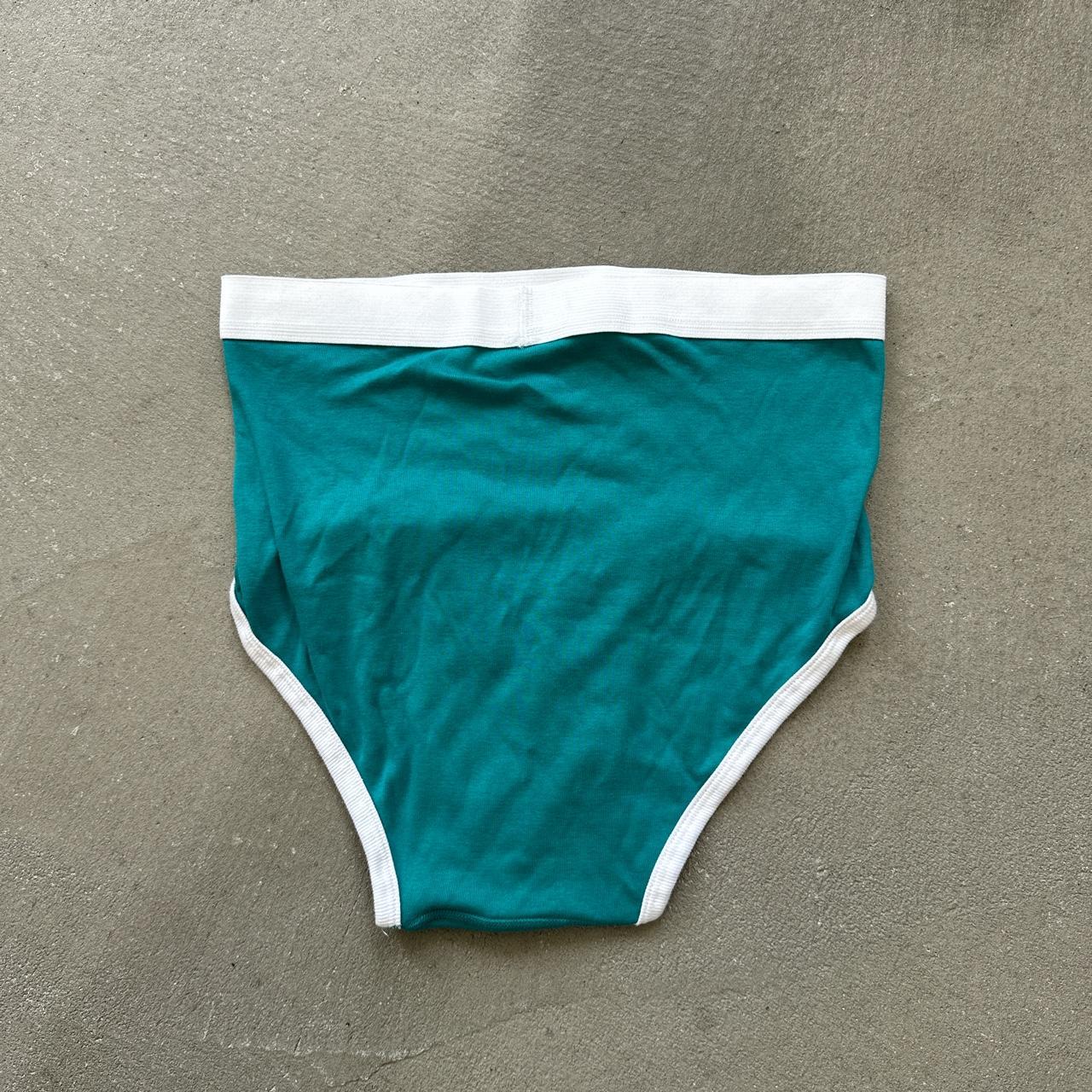 Men's Blue and Green Boxers-and-briefs (2)