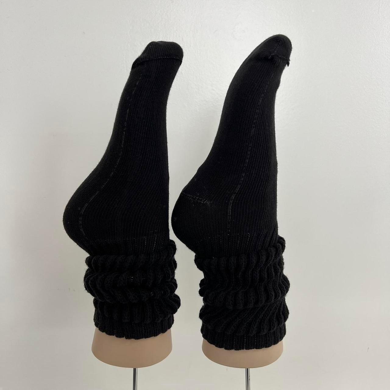 LAA988- BLACK MINI SLOUCH SOCK Slightly imperfect.... - Depop