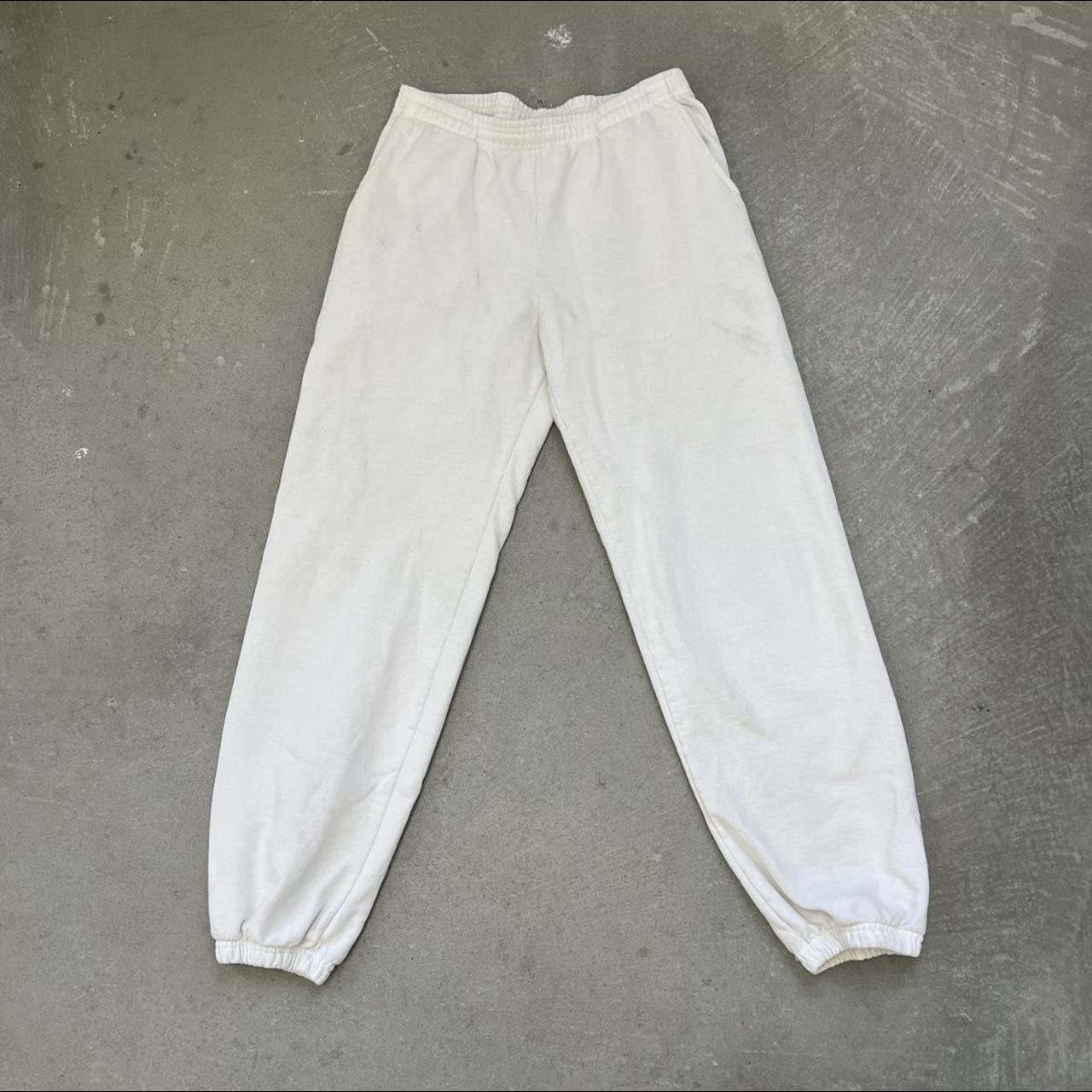 LAA021 - WHITE 14OZ GARMENT DYED... - Depop