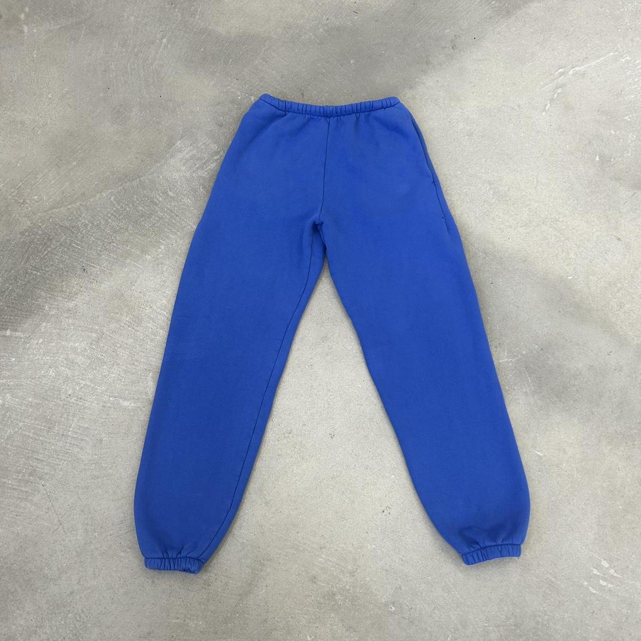 LAA544 - SAMPLE COBALT BLUE PUFFY GARMENT DYED... - Depop