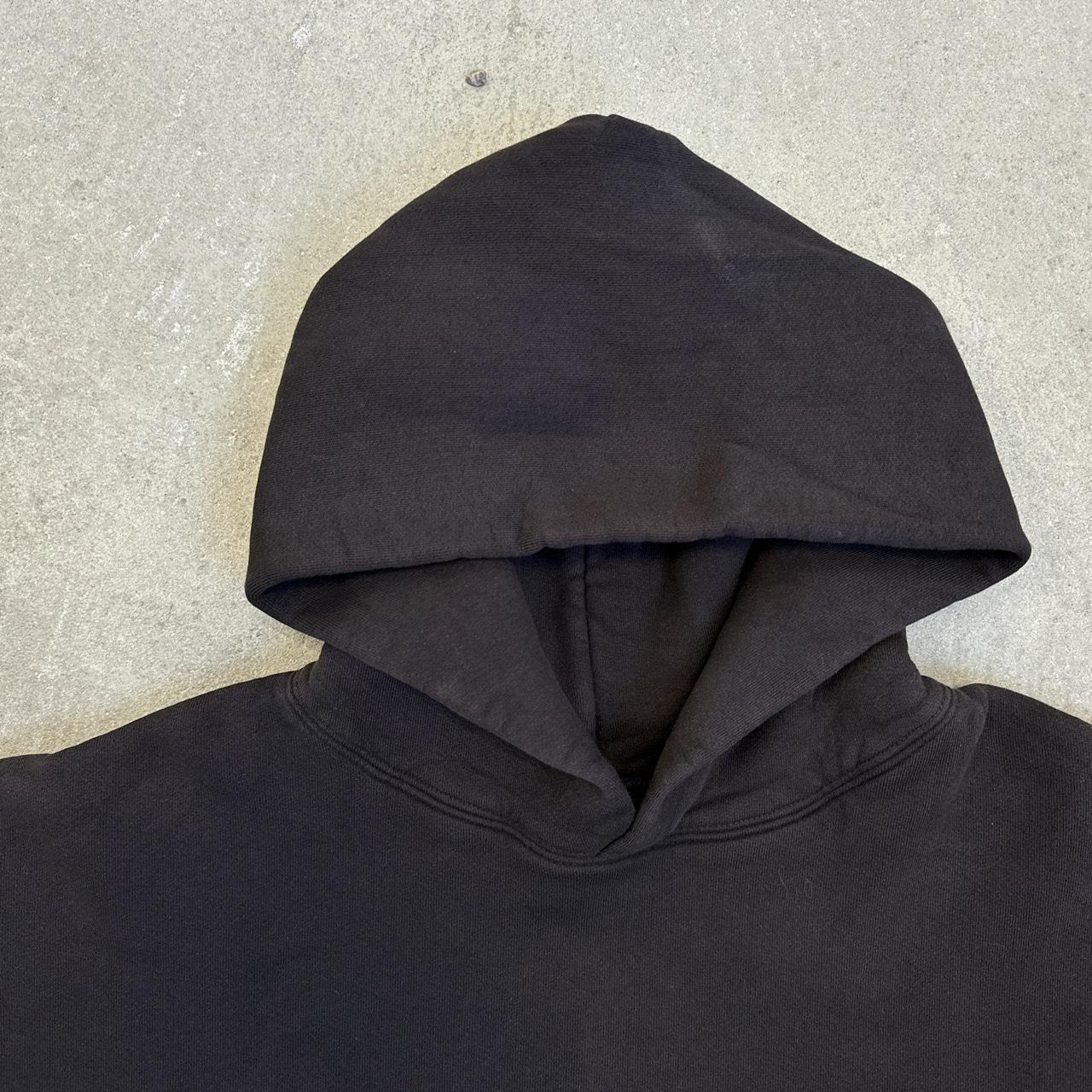 LAAG73-SAMPLE BLACK DOUBLE LAYER HOODIE ... - Depop