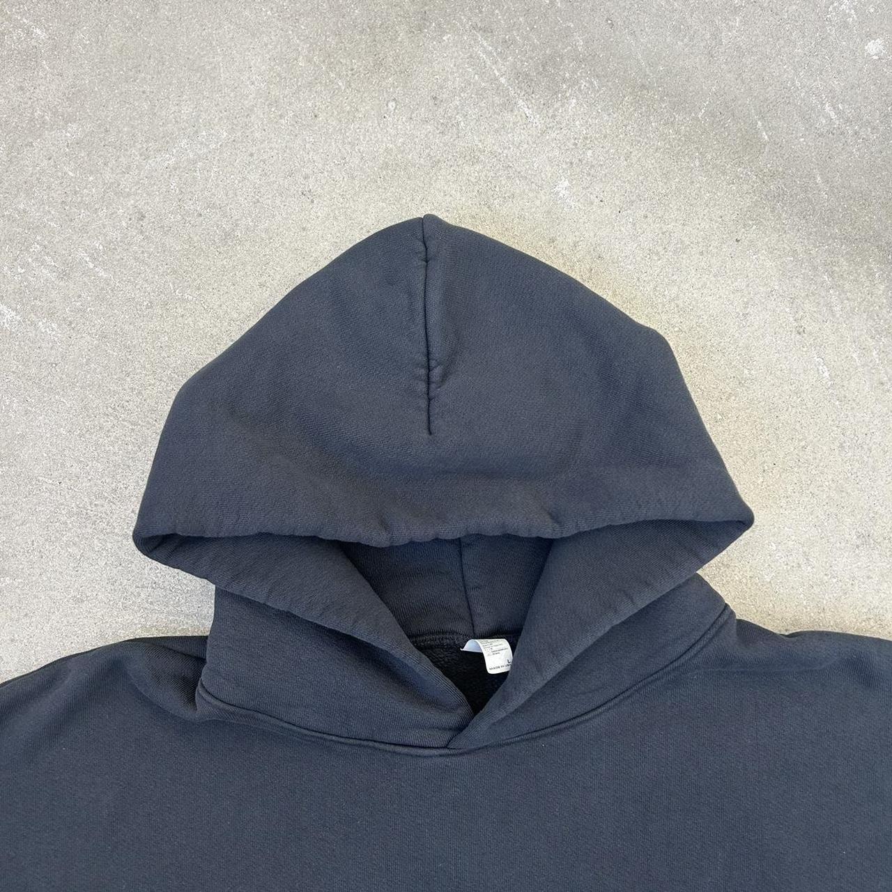 LAAL8- SAMPLE OFF- BLACK PUFFY HOODIE *NO... - Depop