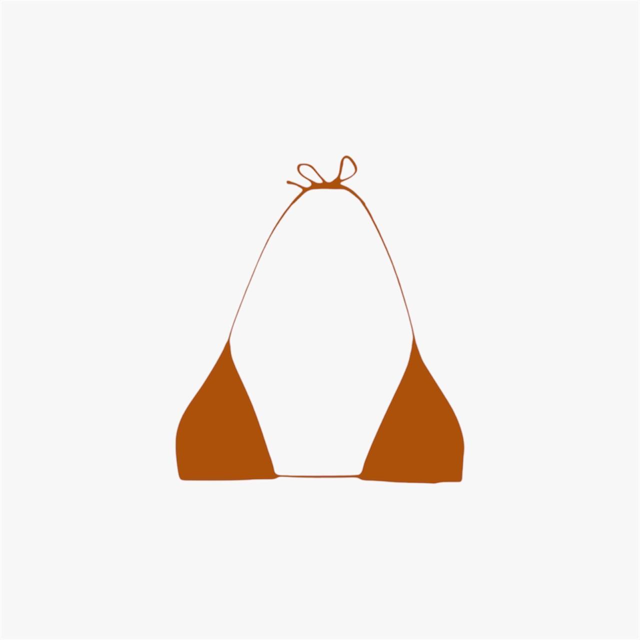 LAA6229 - IMPERFECT SAMPLE COPPER STRING BIKINI... | Depop