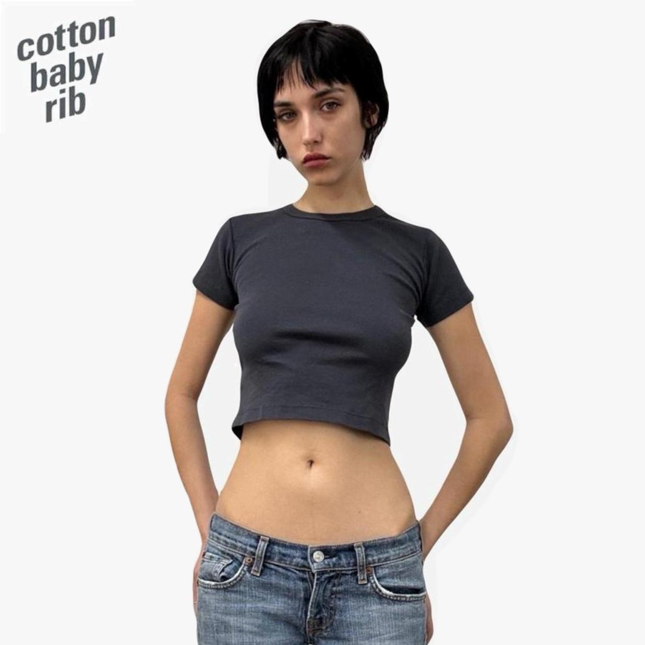 LAA0286 - FIRST QUALITY SAMPLE DOLPHIN BLUE BABY RIB... | Depop