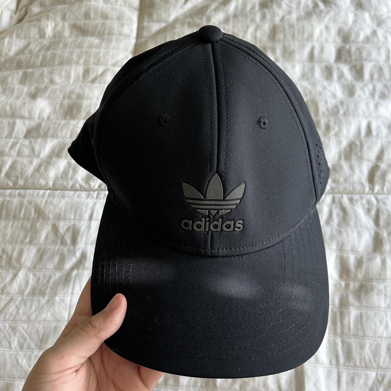 adidas hat black brand new never used Depop