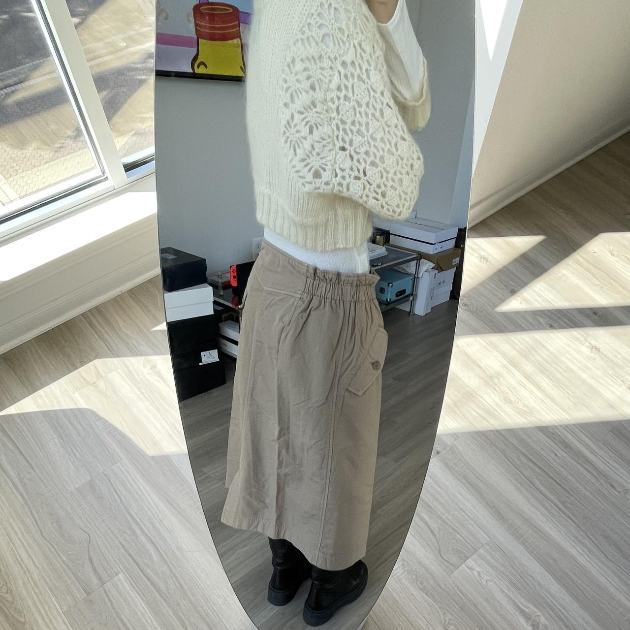 Issey Miyake Women's Tan Skirt (3)