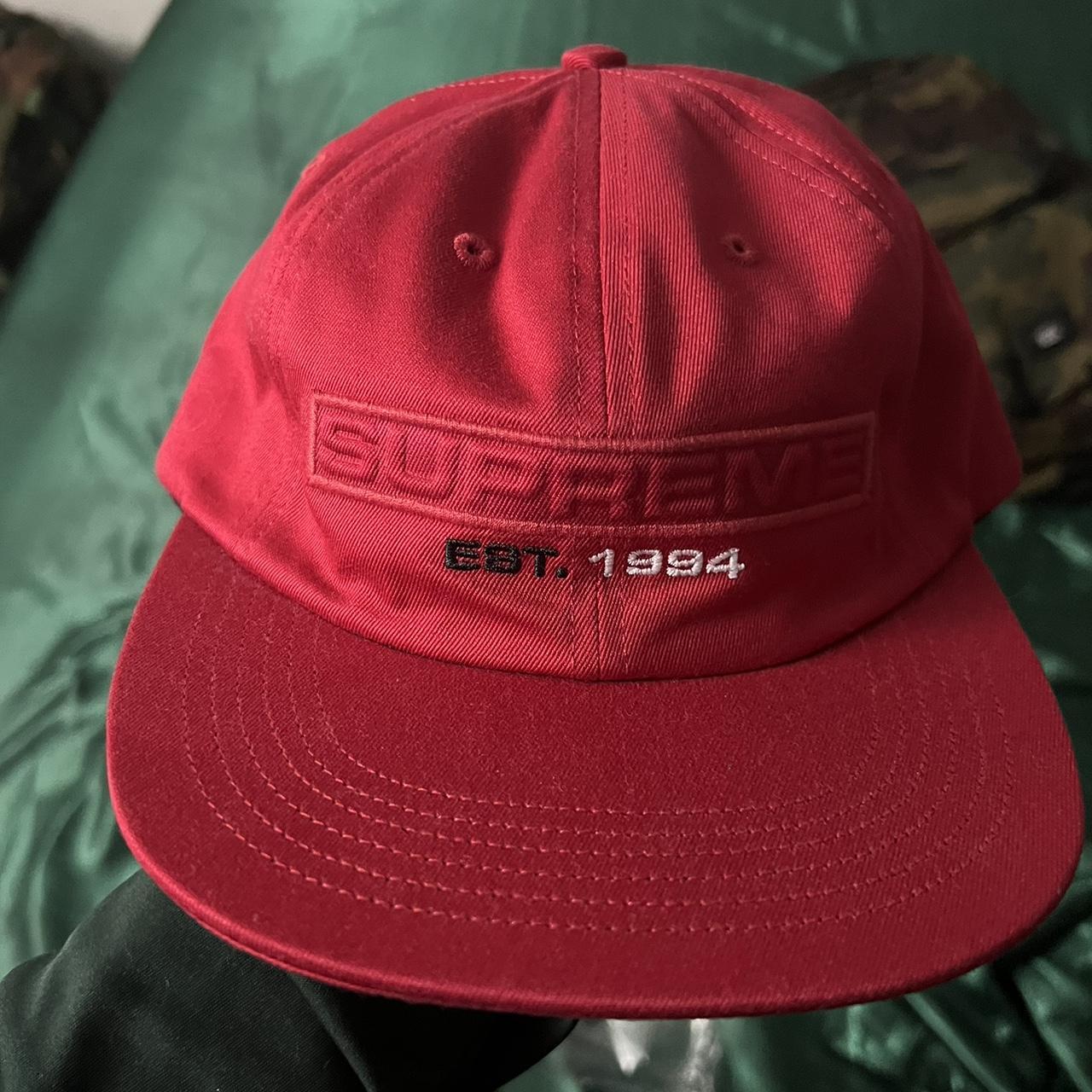 Supreme cheap embossed logo