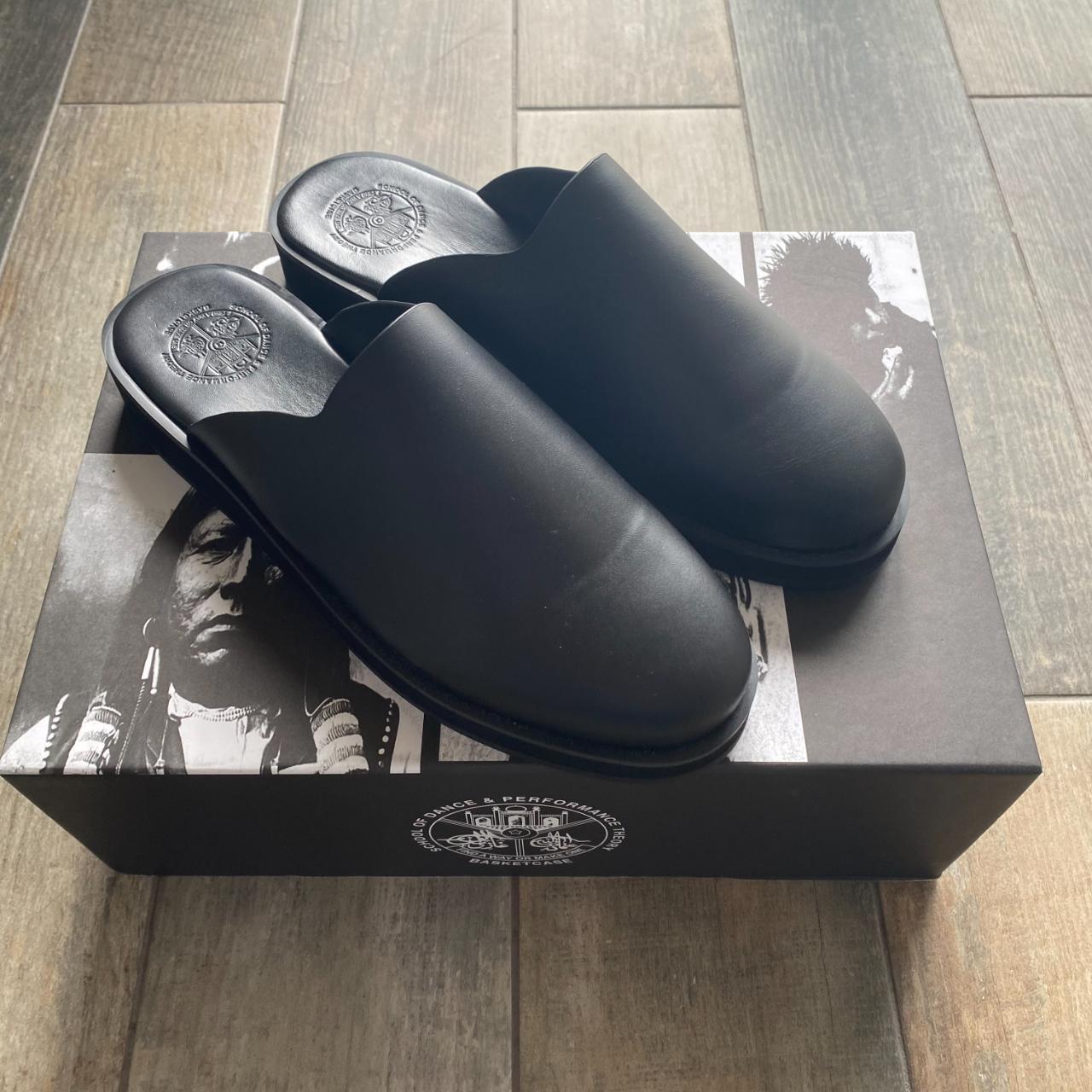 Men's Black Mules Depop