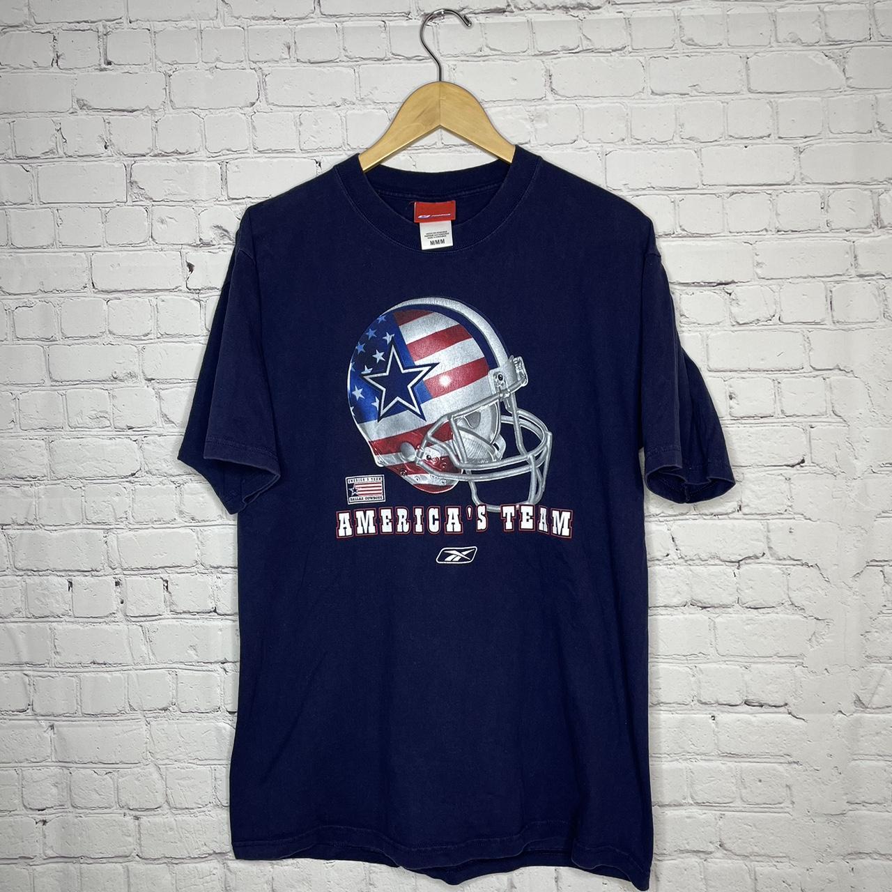 Y2K NFL Dallas Cowboys America's Team T-Shirt Size - Depop